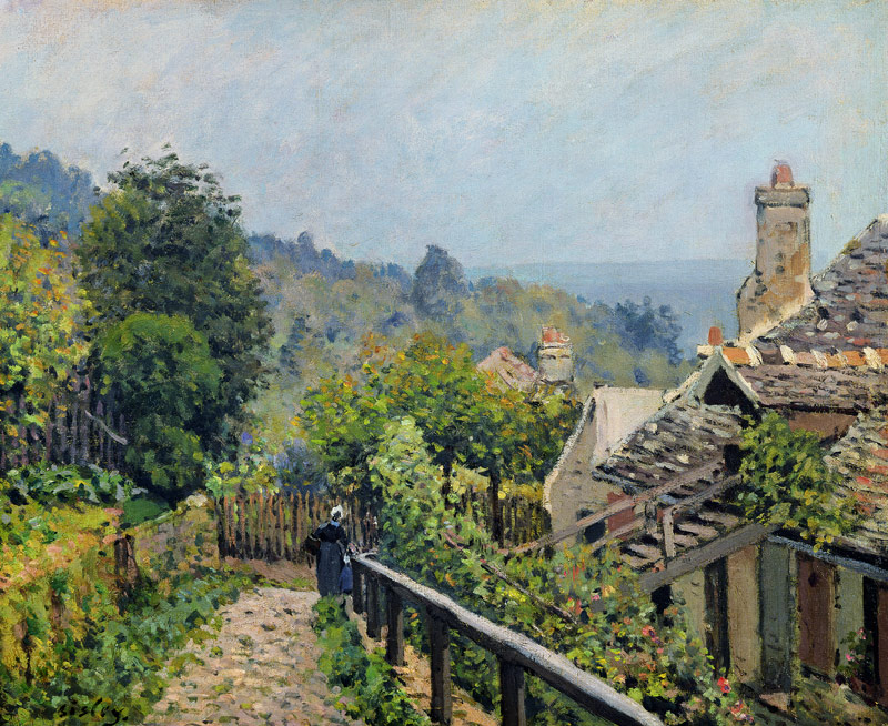 Louveciennes or, The Heights at Marly from Alfred Sisley