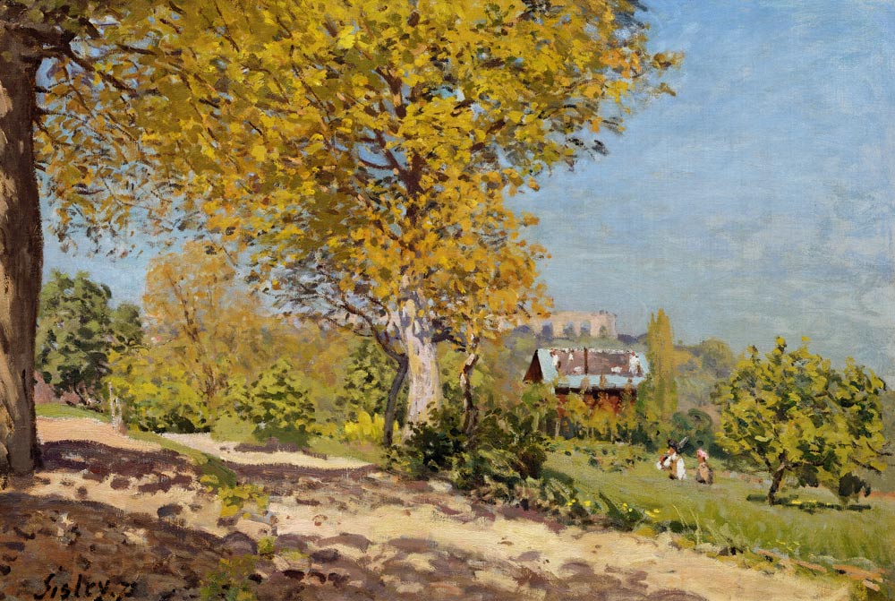 Near Louveciennes from Alfred Sisley