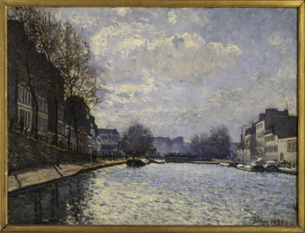 A.Sisley / Saint-Martin Canal / 1870 from Alfred Sisley