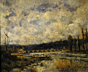 Brücke in Sevres. from Alfred Sisley