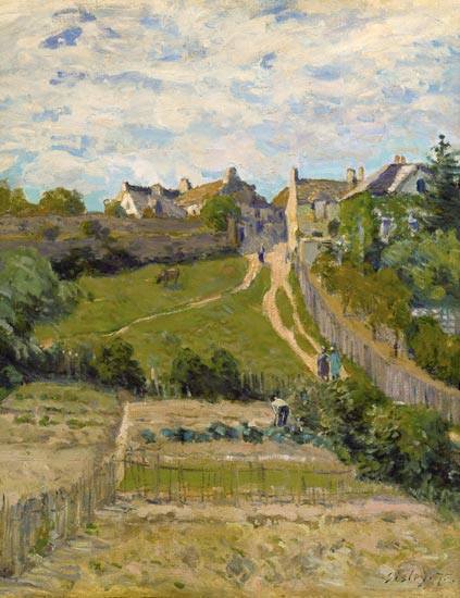The Climbing Path from Alfred Sisley