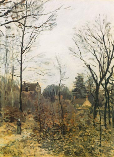 Herbst in Louveciennes from Alfred Sisley