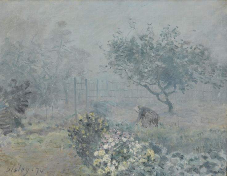 Fog, Voisins from Alfred Sisley