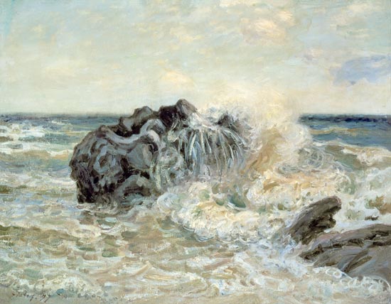 The Wave, Lady's Cove, Langland Bay from Alfred Sisley