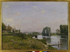 A.Sisley, L''ile Saint-Denis