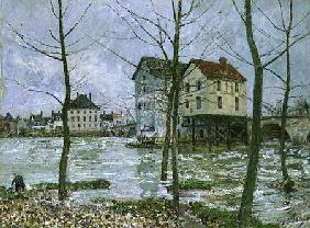 The Mills at Moret-sur-Loing, Winter