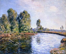 Am Ufer des Flusses Loing from Alfred Sisley
