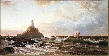 The Lighthouse from Alfred Thompson Bricher