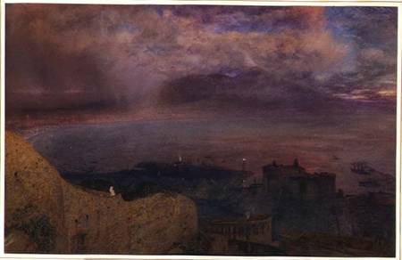 Naples, or Land of Smouldering Fire from Alfred William Hunt
