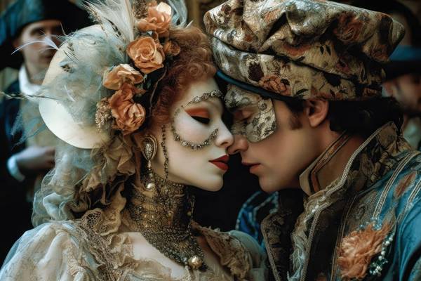 Venetiaanse maskers from Alida Jorissen
