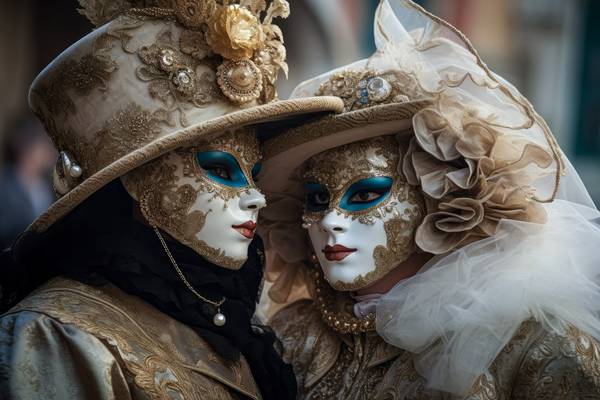 Venetiaanse maskers from Alida Jorissen