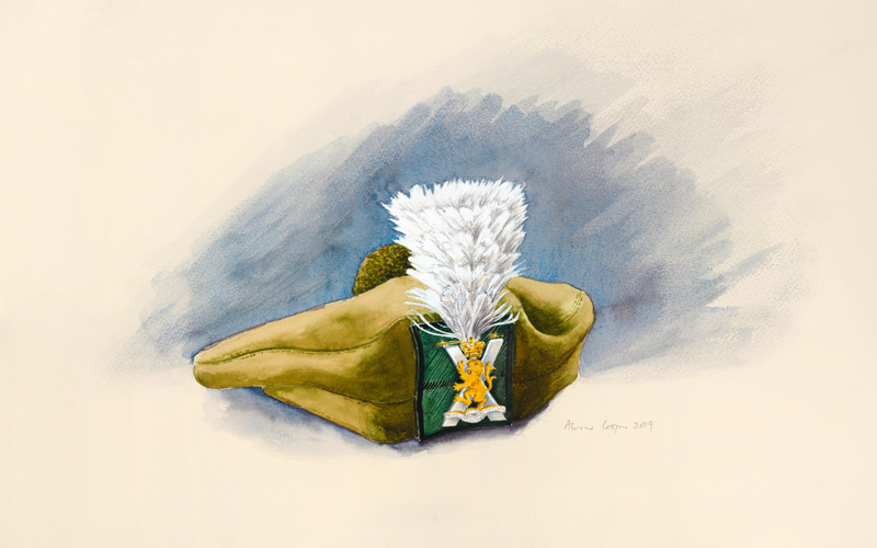 The White Hackle from Alison  Cooper