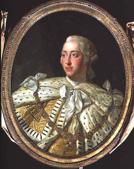 Portrait of King George III (1738-1820) from Allan Ramsay