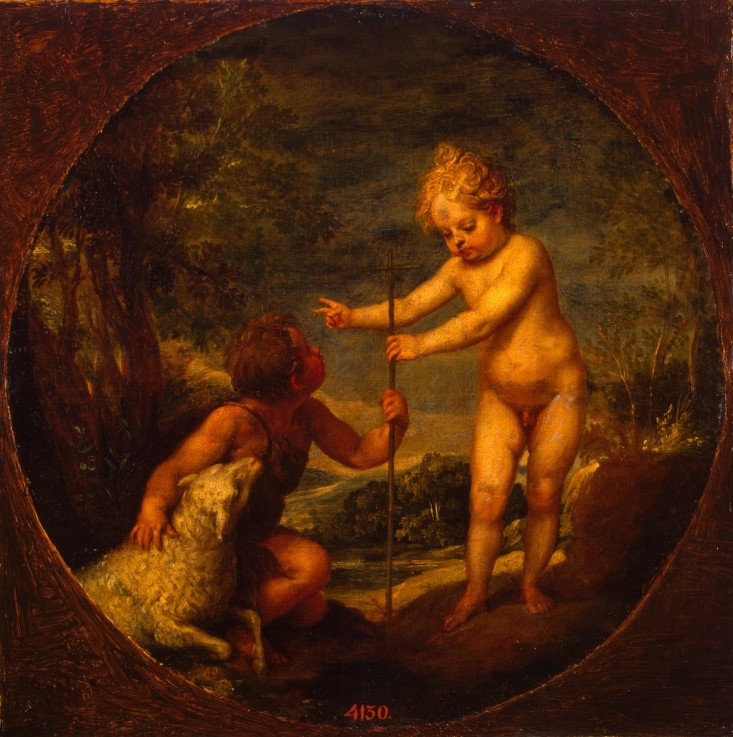 Christ and John the Baptist as Children from Alonso Cano