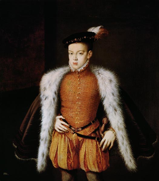 Don Carlos (1546-68) from Alonso Sánchez-Coello