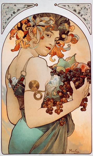Obst. from Alphonse Mucha