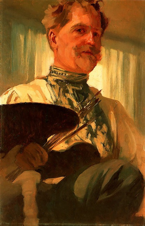 Self-Portrait from Alphonse Mucha