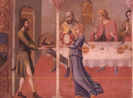 The Dance of Salome from also Ansano di Pietro di Mencio Pietro