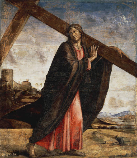 A.Vivarini, Kreuztragender Christus from Alvise Vivarini