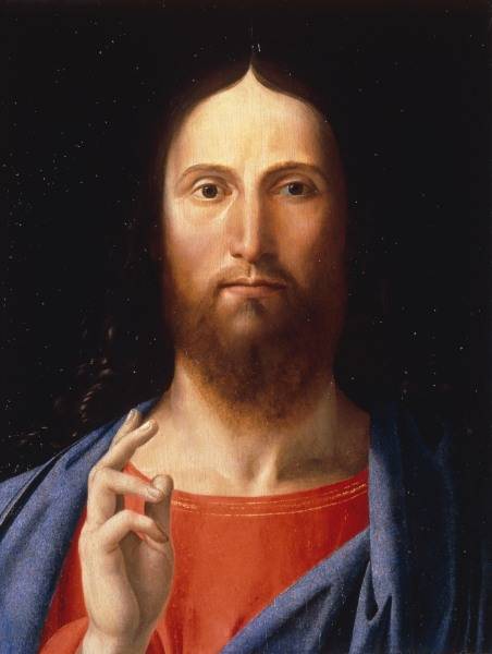 A.Vivarini, Segnender Christus from Alvise Vivarini