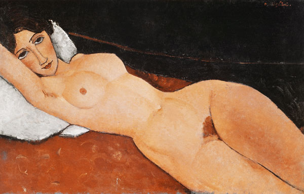 Liegender Frauenakt from Amadeo Modigliani