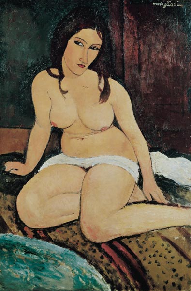 Sitzender Akt from Amadeo Modigliani