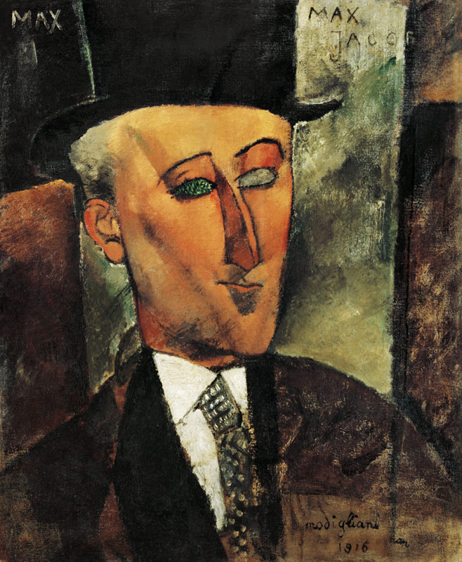 Bildnis Max Jacob. from Amadeo Modigliani