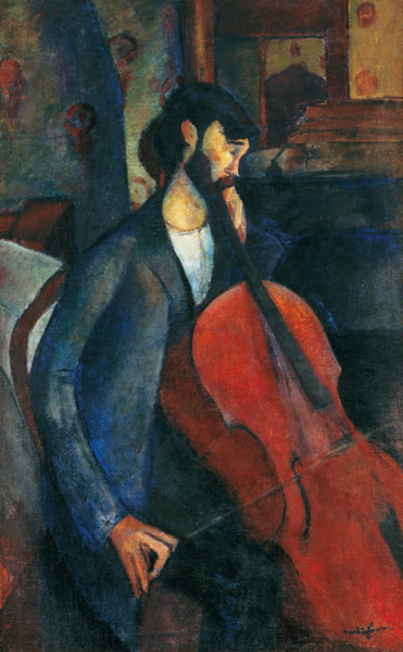 Der Cellist from Amadeo Modigliani
