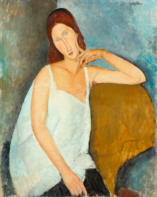 Ausschnitt Jeanne Hébuterne2 from Amadeo Modigliani