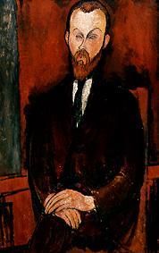 Bildnis des Herrn Wielhorski. from Amadeo Modigliani