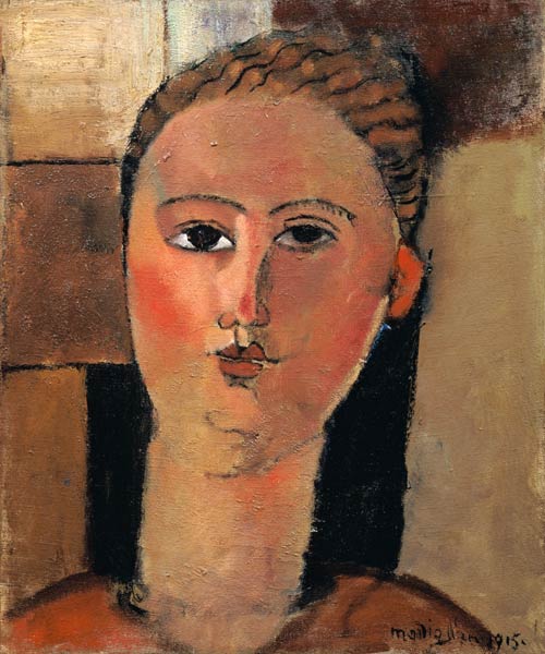 Das rote Gesicht. from Amadeo Modigliani