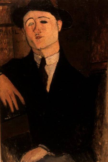 Paul Guillaume seated from Amadeo Modigliani