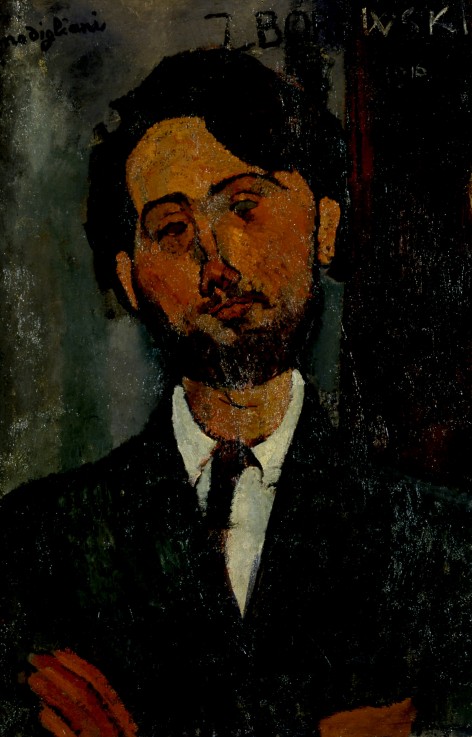 Portrait of Léopold Zborowski from Amadeo Modigliani