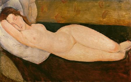 Modigliani / Reclining Nude / 1919