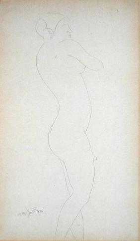 Nude Standing Girl