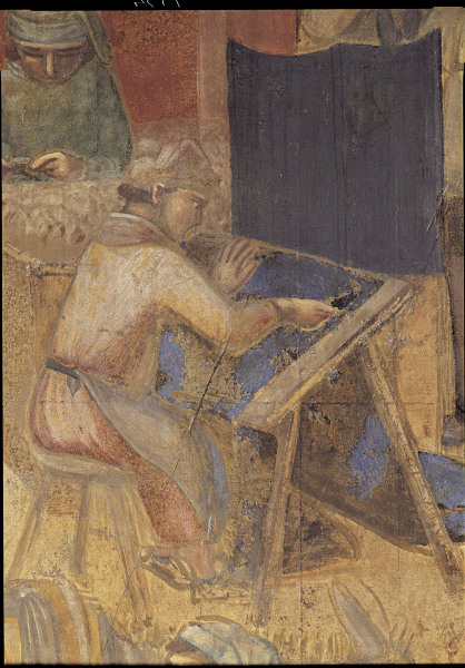 Buon governo, Clothmaker from Ambrogio Lorenzetti