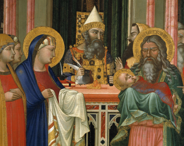 Presentation in Temple from Ambrogio Lorenzetti
