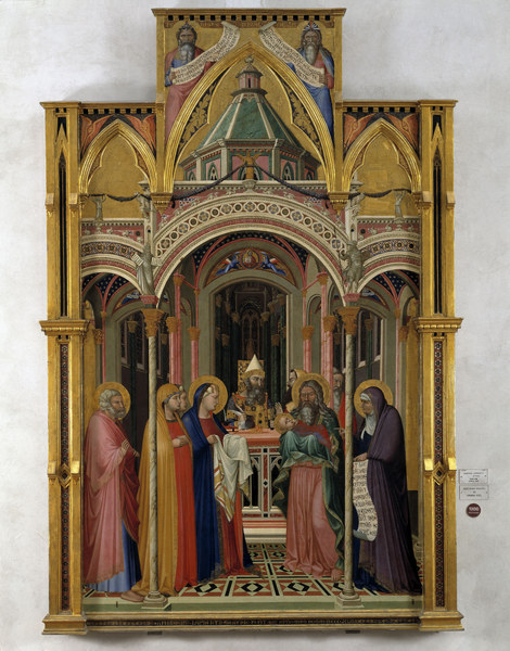 Presentation in Temple from Ambrogio Lorenzetti