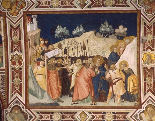 Die Gefangenahme Christi from Ambrogio Lorenzetti