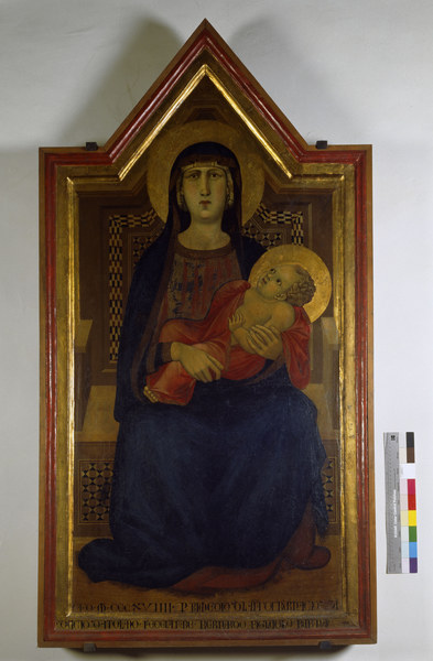 Madonna of Vico lAbate from Ambrogio Lorenzetti