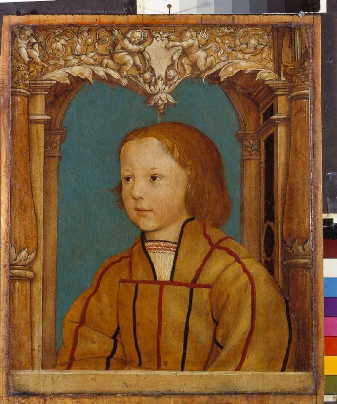 Bildnis eines Knaben mit blondem Haar from Ambrosius Holbein