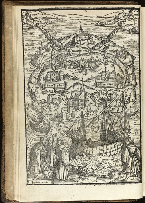 Utopia by Thomas More from Ambrosius Holbein