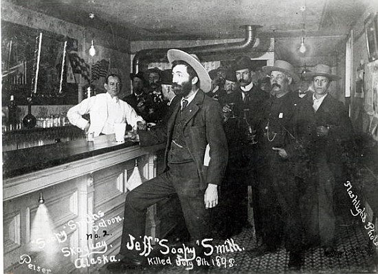 ''Soapy'' Smith''s Saloon Bar at Skagway, Alaska from American Photographer