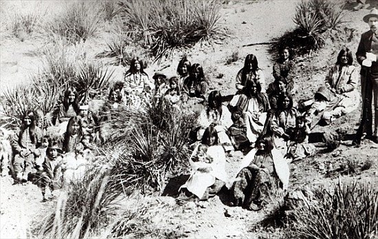 The last of the escapees after the final rout of Geronimo from American Photographer