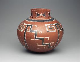 Foumile polychrome jar, Anasazi, 1300/1500