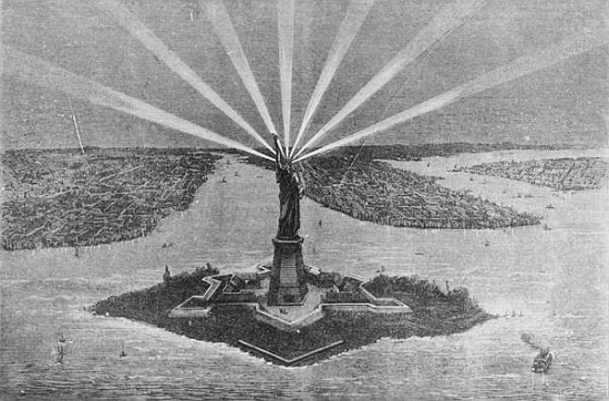 Statue of Liberty, from ''The Graphic'', 27th November 1875 from American School