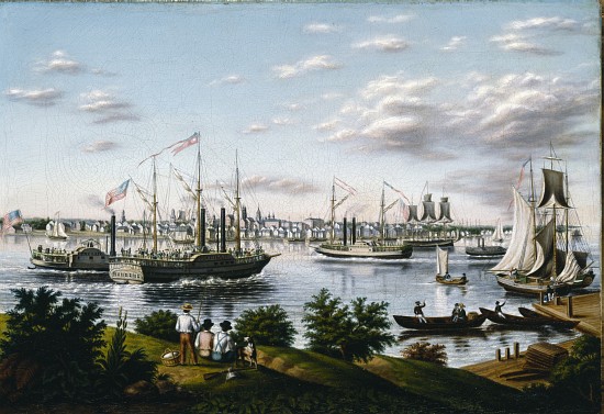 View of Detroit in from American School