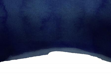 Minimale marineblaue abstrakte 02-Landschaft