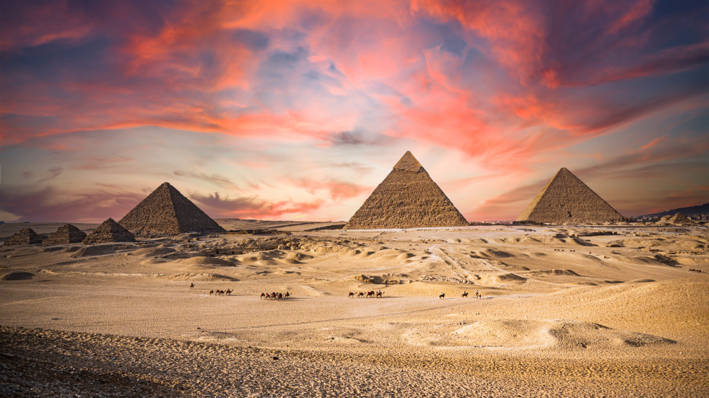 Die 9 Pyramiden von Gizeh from Amro