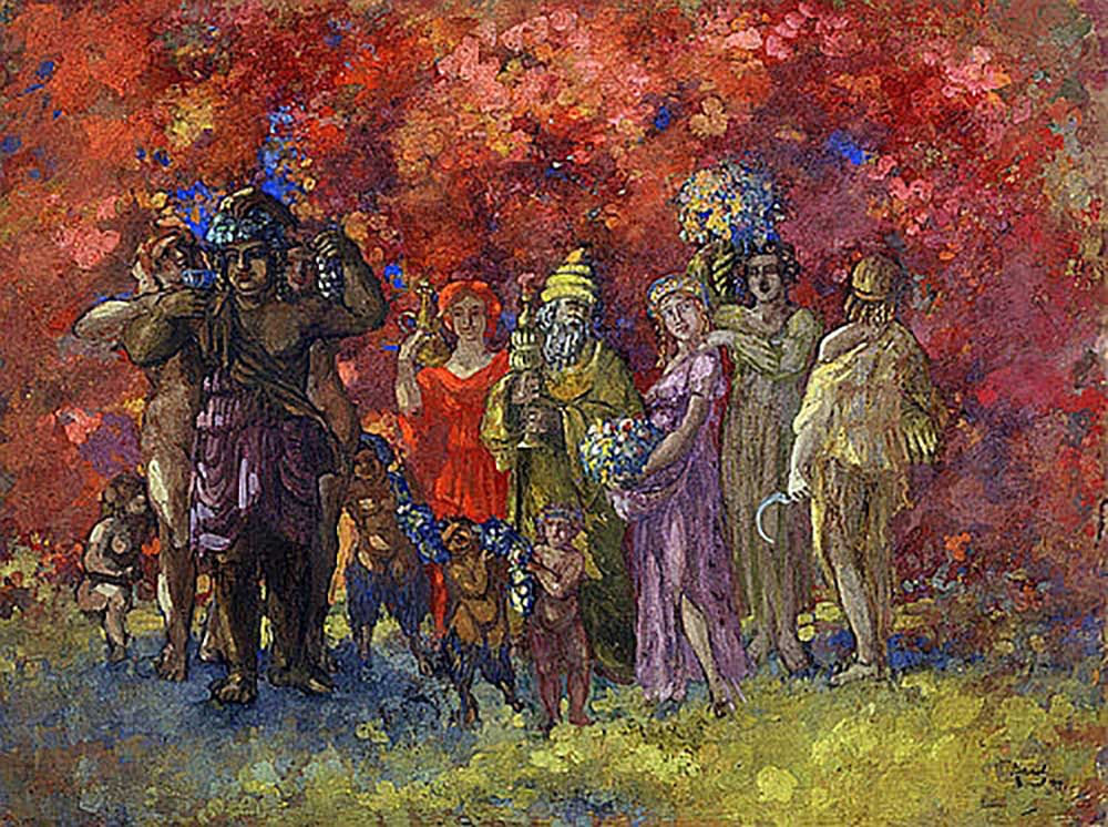 Allegorie "Herbst" from Anatoli Afanasiewitsch Arapow